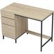 Emerson 42 inch Mango Wood and Black Desk