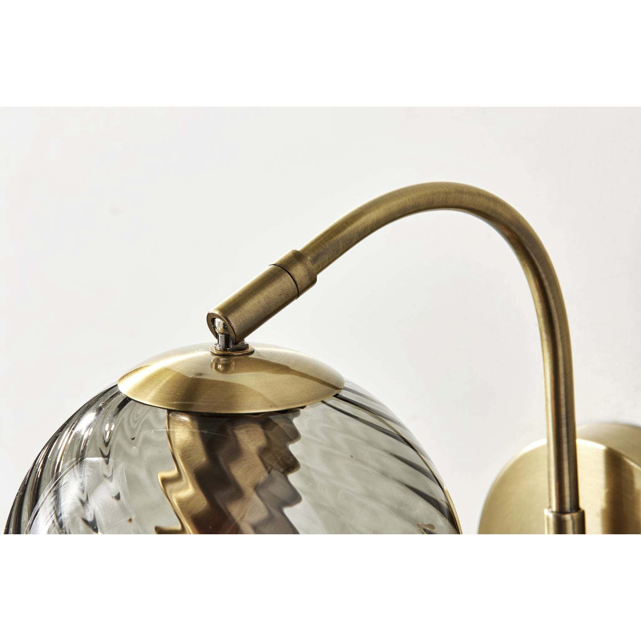 Camden 5 inch Antique Brass Wall Lamp Wall Light