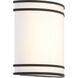 Vantage Wall Sconce Wall Light in Coal