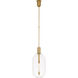 Kelly Wearstler Nye LED 11 inch Antique-Burnished Brass Pendant Ceiling Light