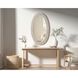 Marlowe 42 X 24 inch Linen White Mirror