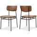 Sailor Brown Dining Chair, Set of 2
