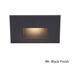 Tyler 120 3.8 watt Black Step and Wall Lighting in White, WAC Lighting