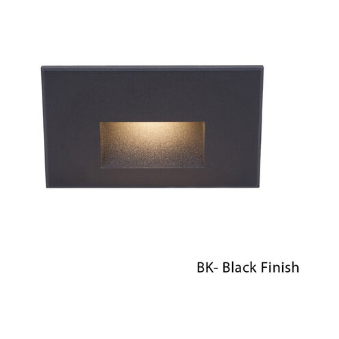 Tyler 120 3.8 watt Black Step and Wall Lighting in White, WAC Lighting