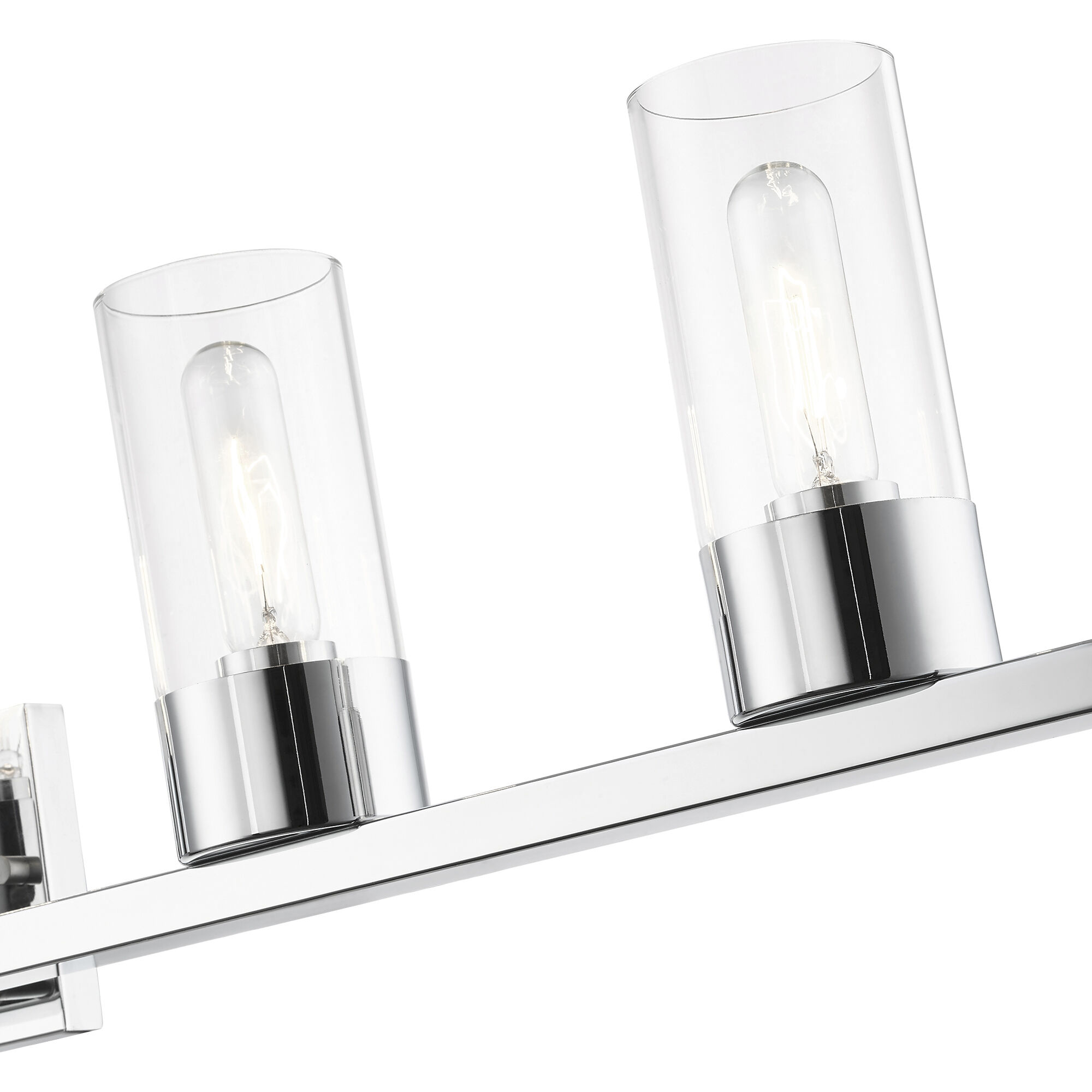 Carson 5 Light 40 inch Polished Chrome Vanity Sconce Wall Light