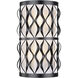 Harden 2 Light 8 inch Matte Black Wall Sconce Wall Light