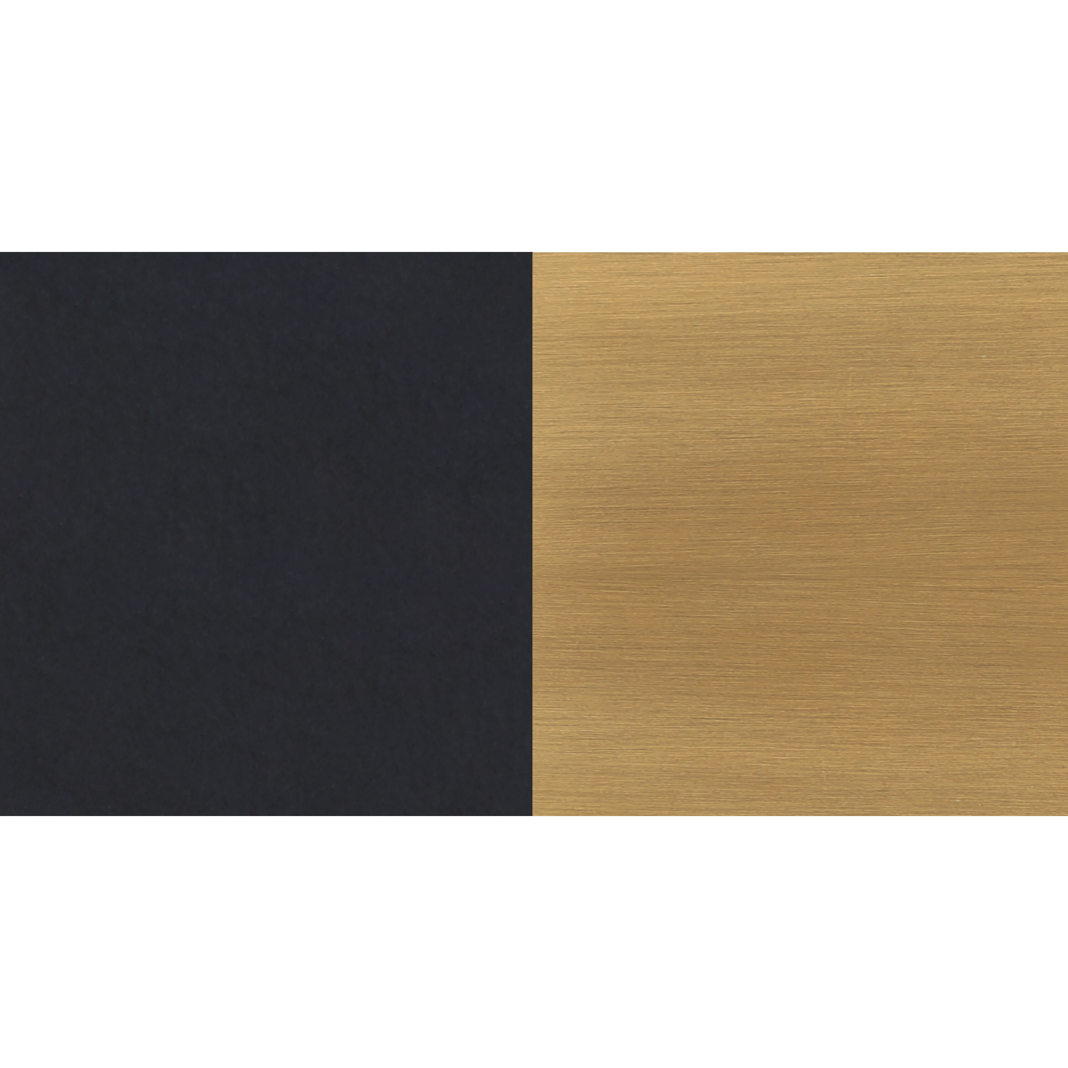 Jenner 3 Light 15 inch Black/Gold Semi-Flush Mount Ceiling Light