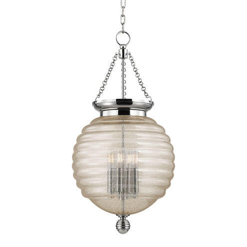 Coolidge 4 Light 14 inch Polished Nickel Pendant Ceiling Light