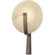 Thira 1 Light 9.75 inch Bronze Leaf ADA Wall Sconce Wall Light