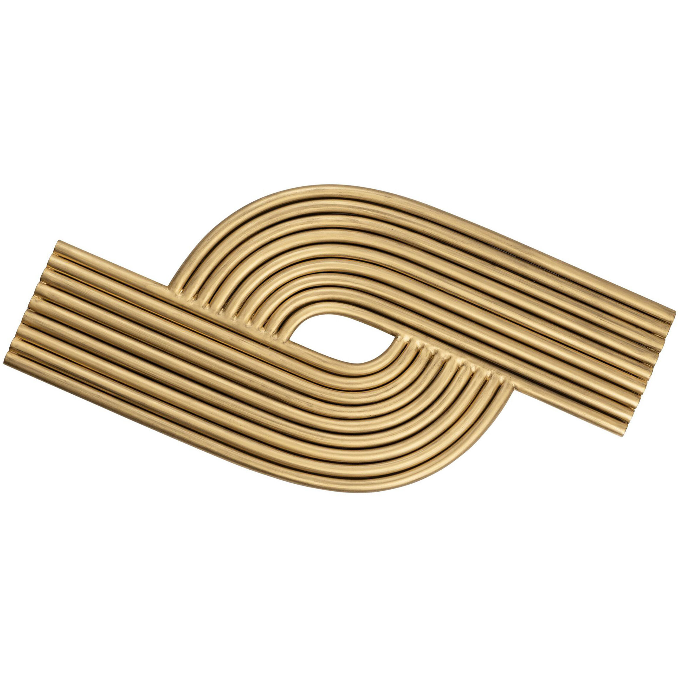 Bauhaus Eye Havana Gold Wall Art