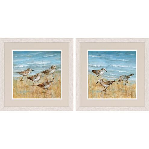 Waterside Collection Brown Framed Art