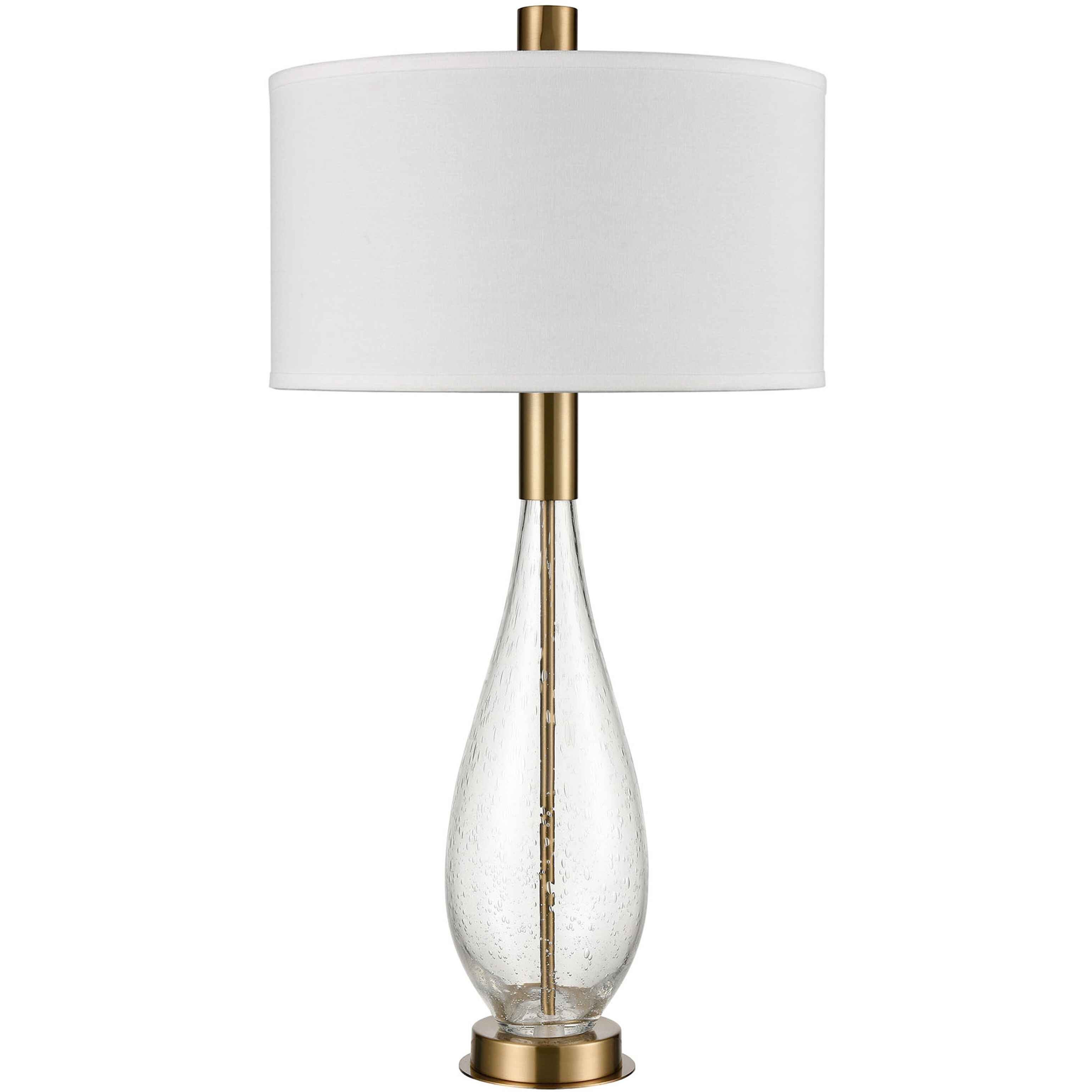 Chepstow 36 inch 150 watt Clear Table Lamp Portable Light