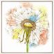 Florals Collection Whitewash Wood Floater Frame Canvas