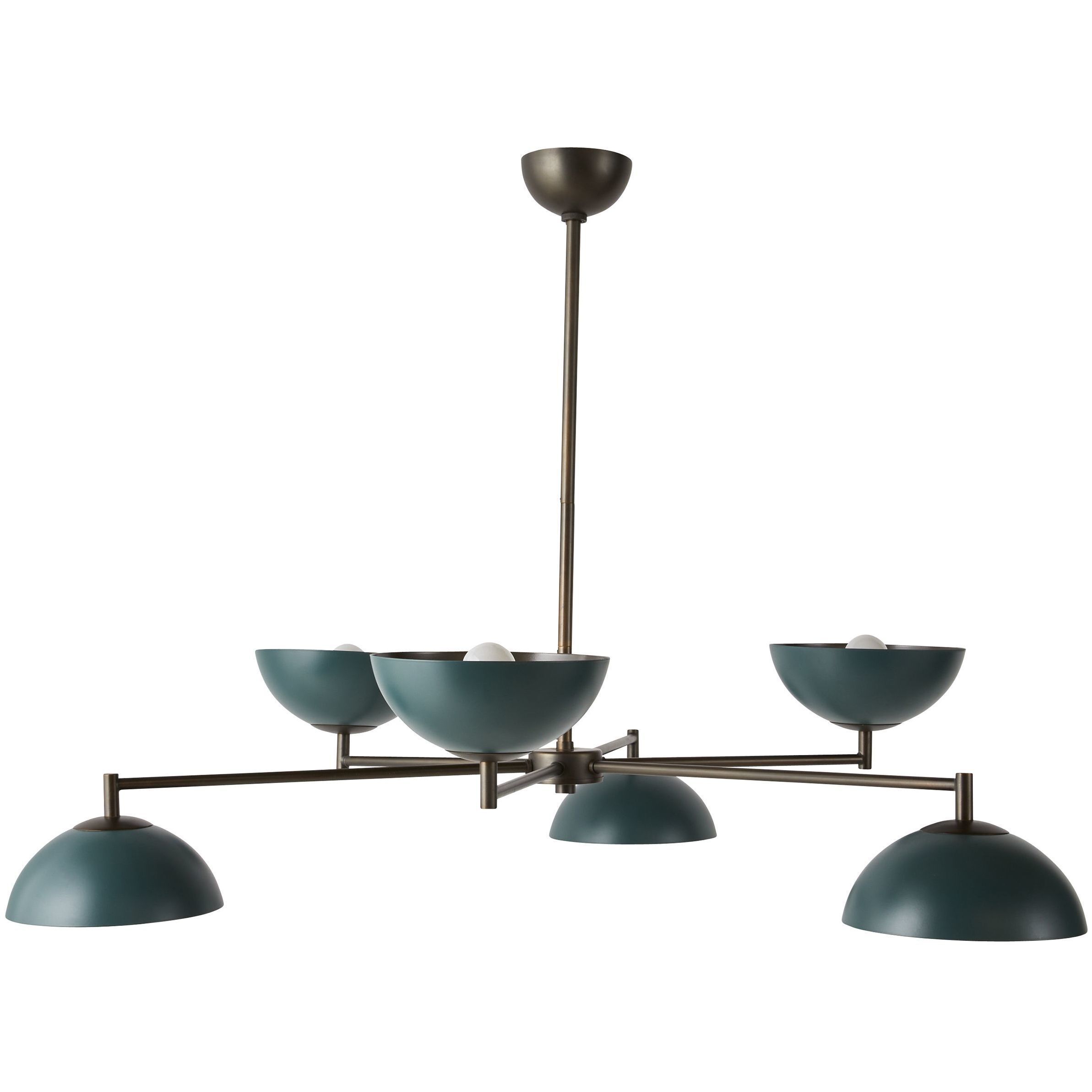 Evansville 6 Light 42 inch Aegean Chandelier Ceiling Light