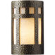 Ambiance Cylinder LED 5.75 inch Verde Patina ADA Wall Sconce Wall Light, Small