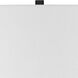 Jones 27 inch Flat Black Table Lamp Portable Light