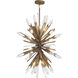 Elsa Painted Gold Pendant Ceiling Light