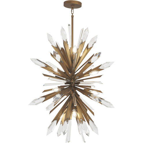 Elsa Painted Gold Pendant Ceiling Light