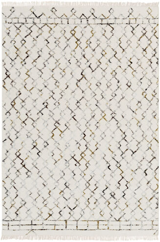 Nettie 90 X 60 inch Cream Rug in 5 x 8, Rectangle