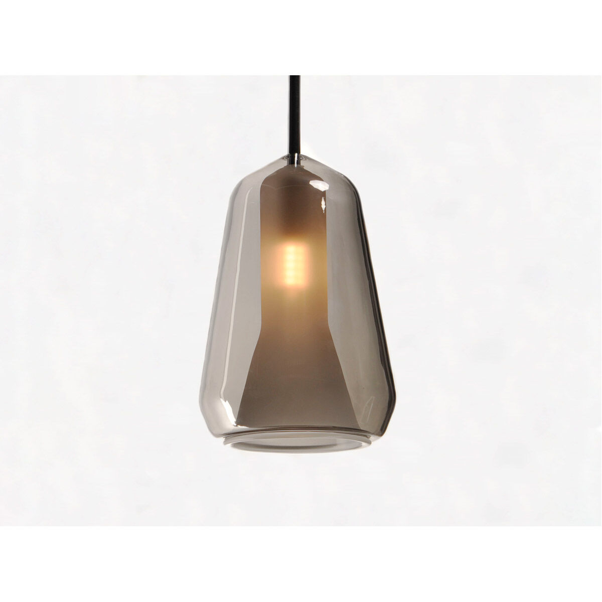 Deuce LED 5.5 inch Polished Chrome Single Pendant Ceiling Light