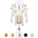 Signature MacLyn 3 Light 9.5 inch White Gold Wall Sconce Wall Light