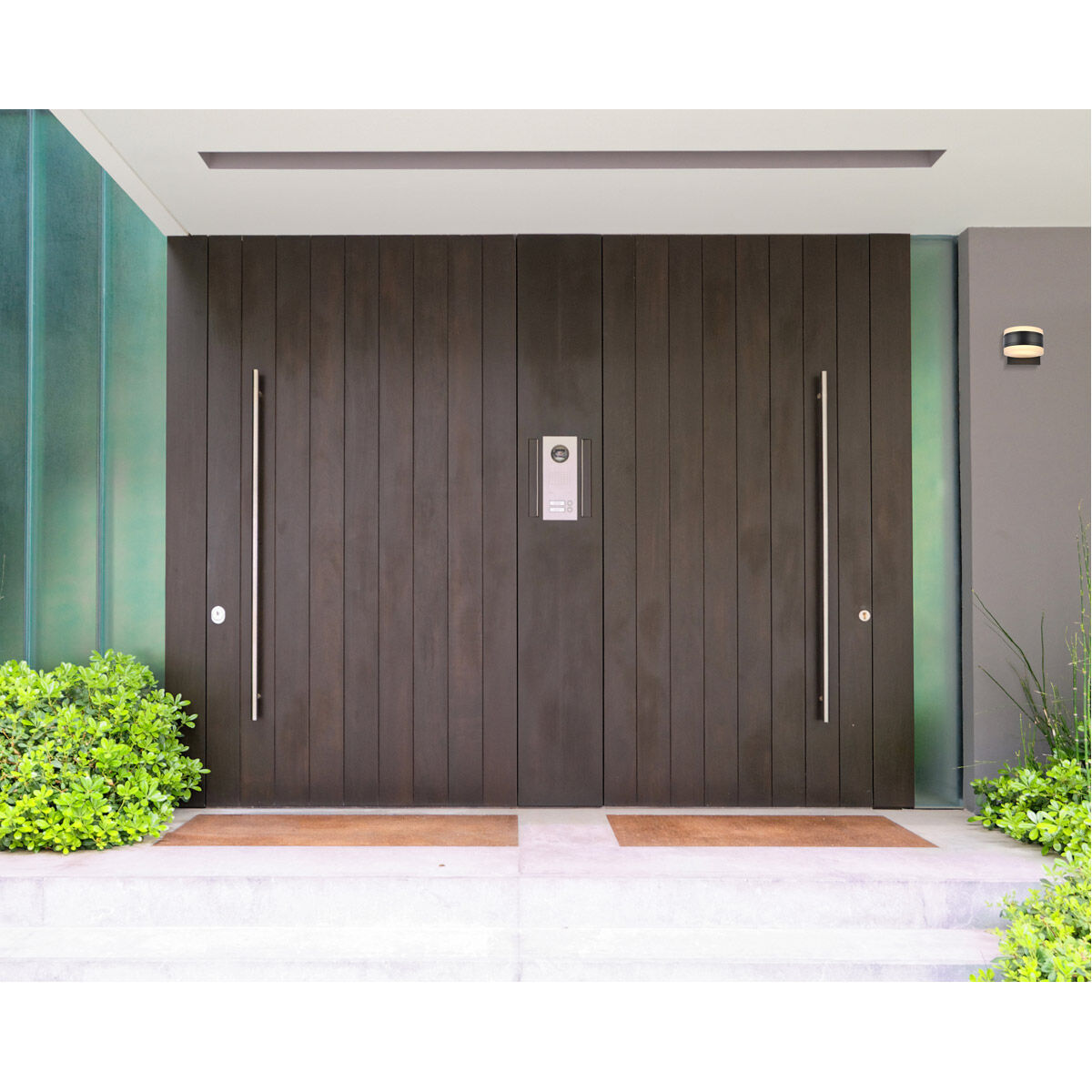 Raine Outdoor Wall Light in Black