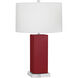 Harvey 33 inch 150.00 watt Ruby Red Table Lamp Portable Light