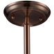 Pittsburgh 1 Light 13 inch Antique Copper Pendant Ceiling Light