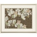 Antique Blossom Brown and Green and Neutral and Beige Framed Art, Propac
