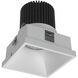 Iolite Matte Powder White Recessed Light in 3000K, 1000, Square Trimless Reflector