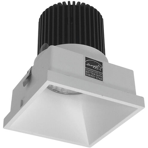Iolite Matte Powder White Recessed Light in 3000K, 1000, Square Trimless Reflector