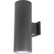 Cube Arch LED 6.25 inch Graphite Sconce Wall Light in Flood, 90, 3000K, Away From Wall