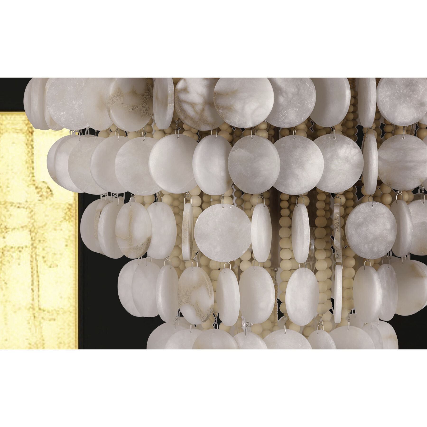 Aurelia's Cove 12 Light 28.5 inch Autumn White Pendant Ceiling Light