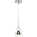 Double Glass 4.25 inch Mini Pendant