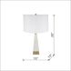 Anita 26 inch 40.00 watt Gold and White Table Lamp Portable Light