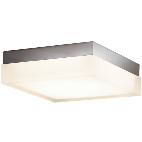 Dice LED 6 inch Brushed Nickel Flush Mount Ceiling Light, dweLED