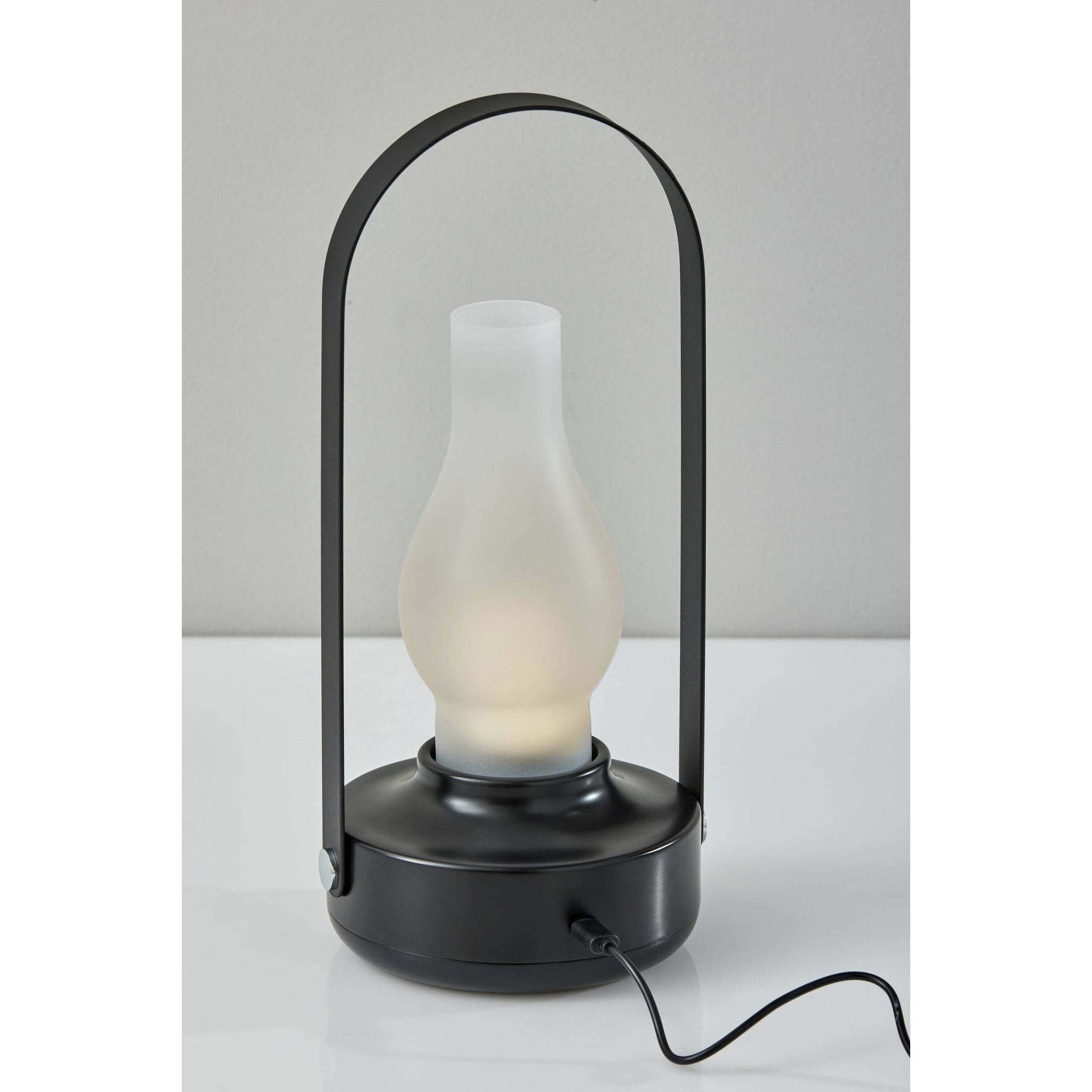 Eddy 11.75 inch 1.50 watt Black LED Cordless Table Lamp Portable Light