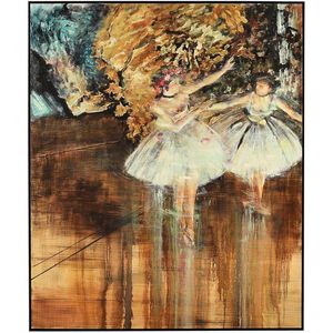 Pas de Deux 72 X 60 inch Oils and Original Art