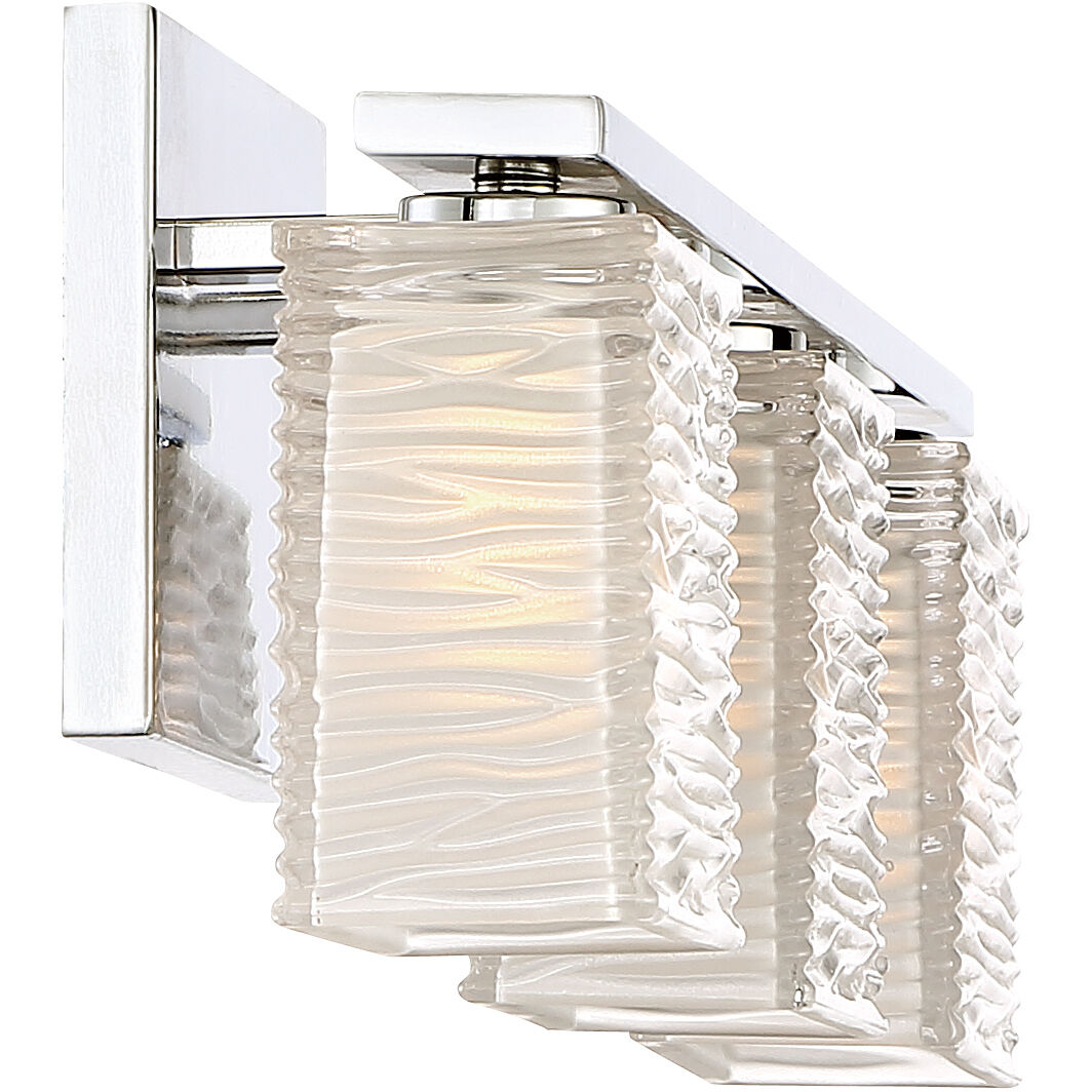 Westcap 3 Light 23 inch Polished Chrome Bath Light Wall Light, Large