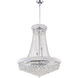 Empire 19 Light 32 inch Chrome Down Chandelier Ceiling Light