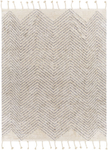 Khemisset 120 X 96 inch Light Grey Rug in 8 x 10, Rectangle