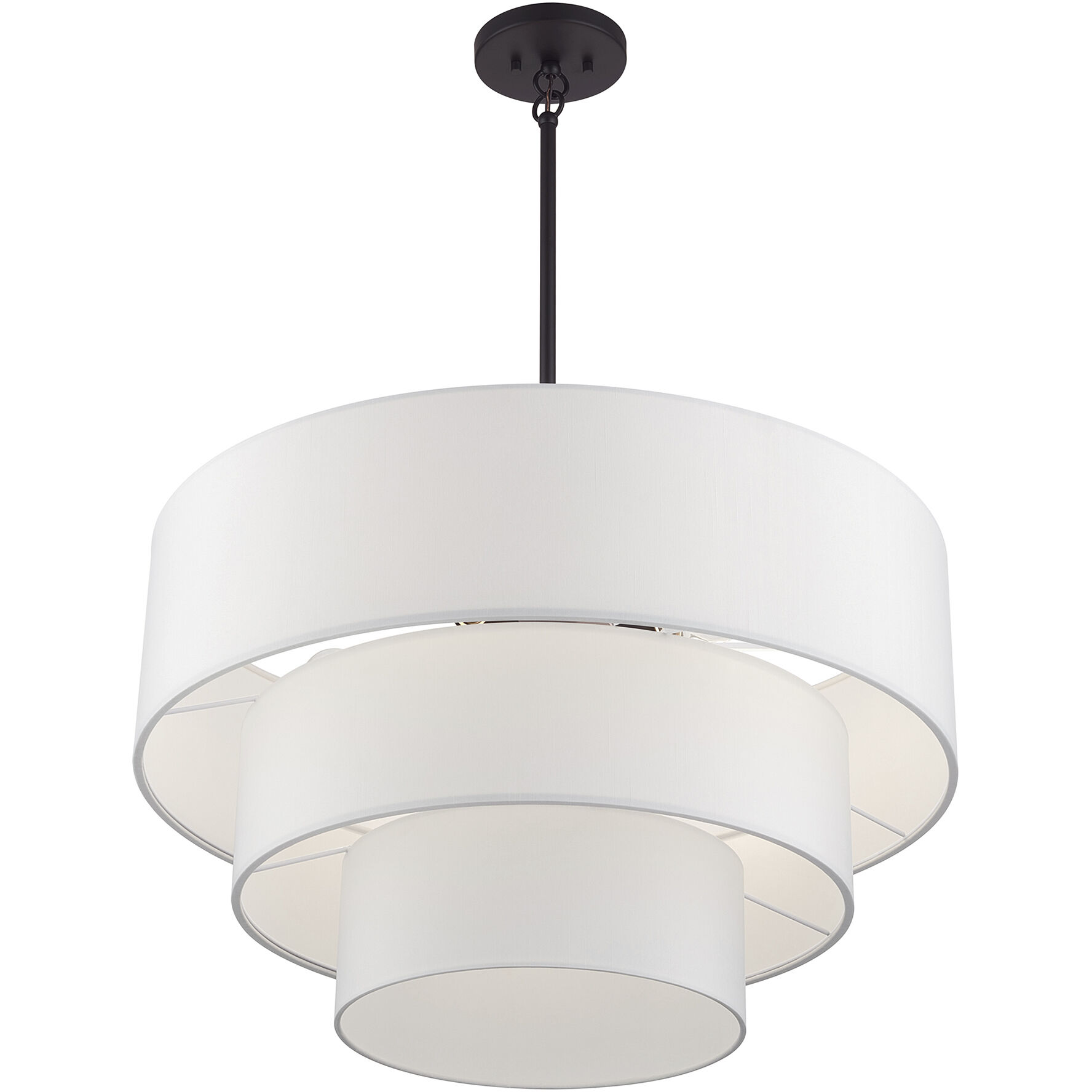 Manorwood 5 Light 28 inch Bronze Pendant Chandelier Ceiling Light