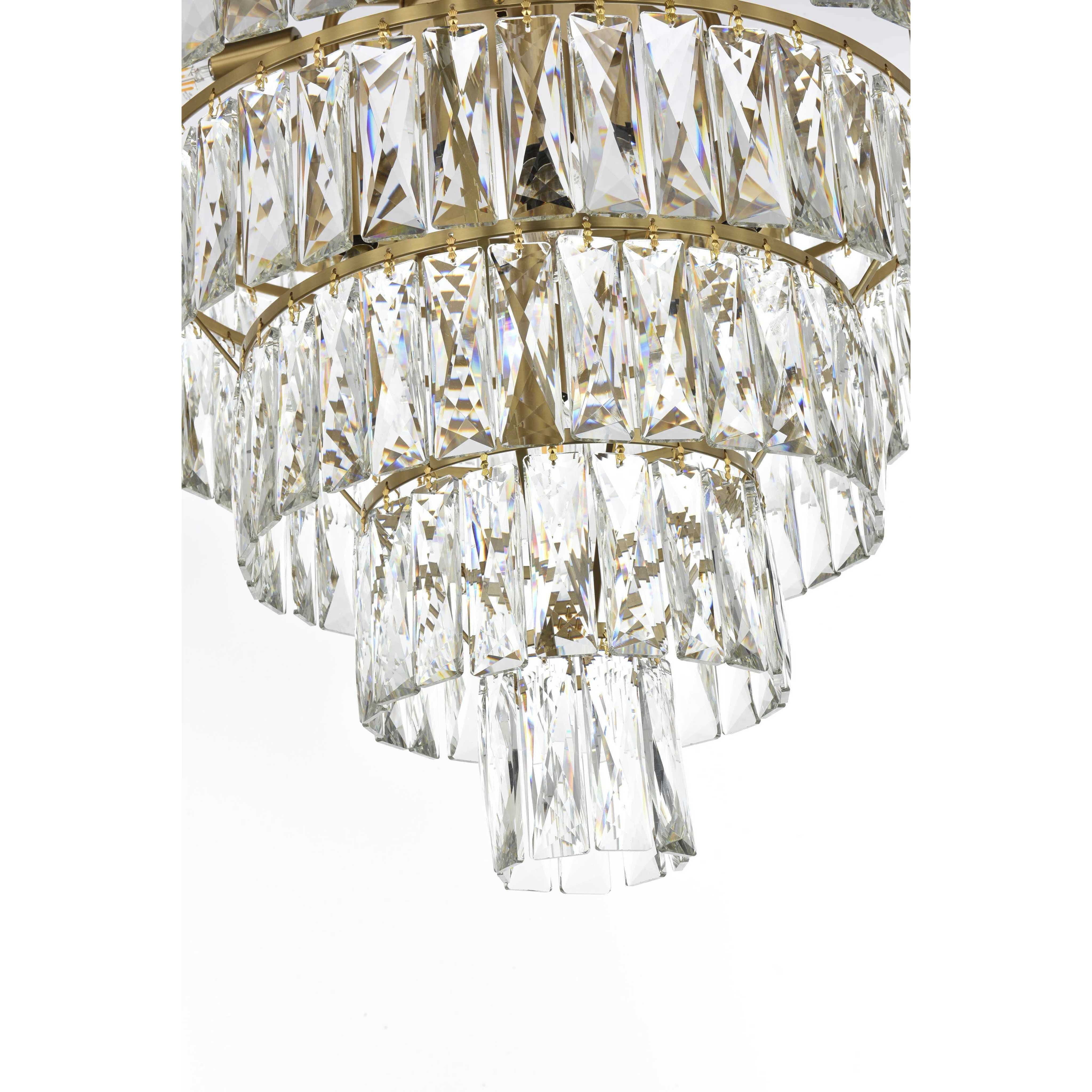 Josephine 13 Light 27.5 inch Satin Gold Chandelier Ceiling Light