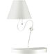 Transitional 1 Light 16 inch Matte White Decorative Wall Sconce Wall Light