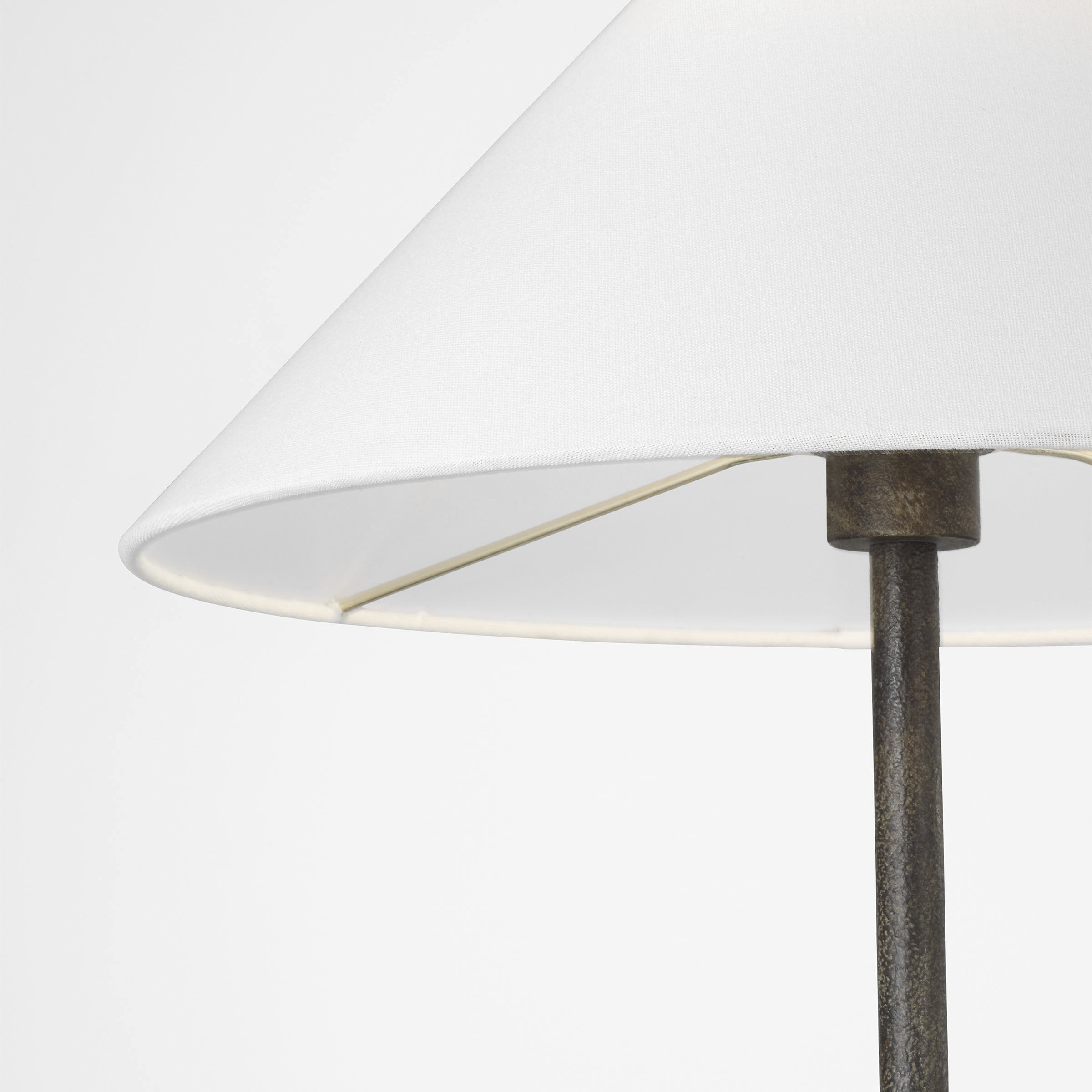 Kelly by Kelly Wearstler Brachion 20.88 inch 60 watt Rustic Bronze Table Lamp Portable Light