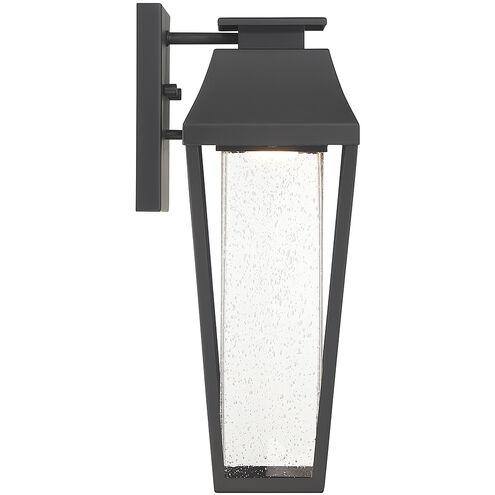 Brookline LED 15 inch Matte Black Outdoor Wall Lantern