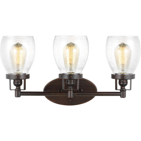 Belton 3 Light 21 inch Bronze Wall Bath Fixture Wall Light