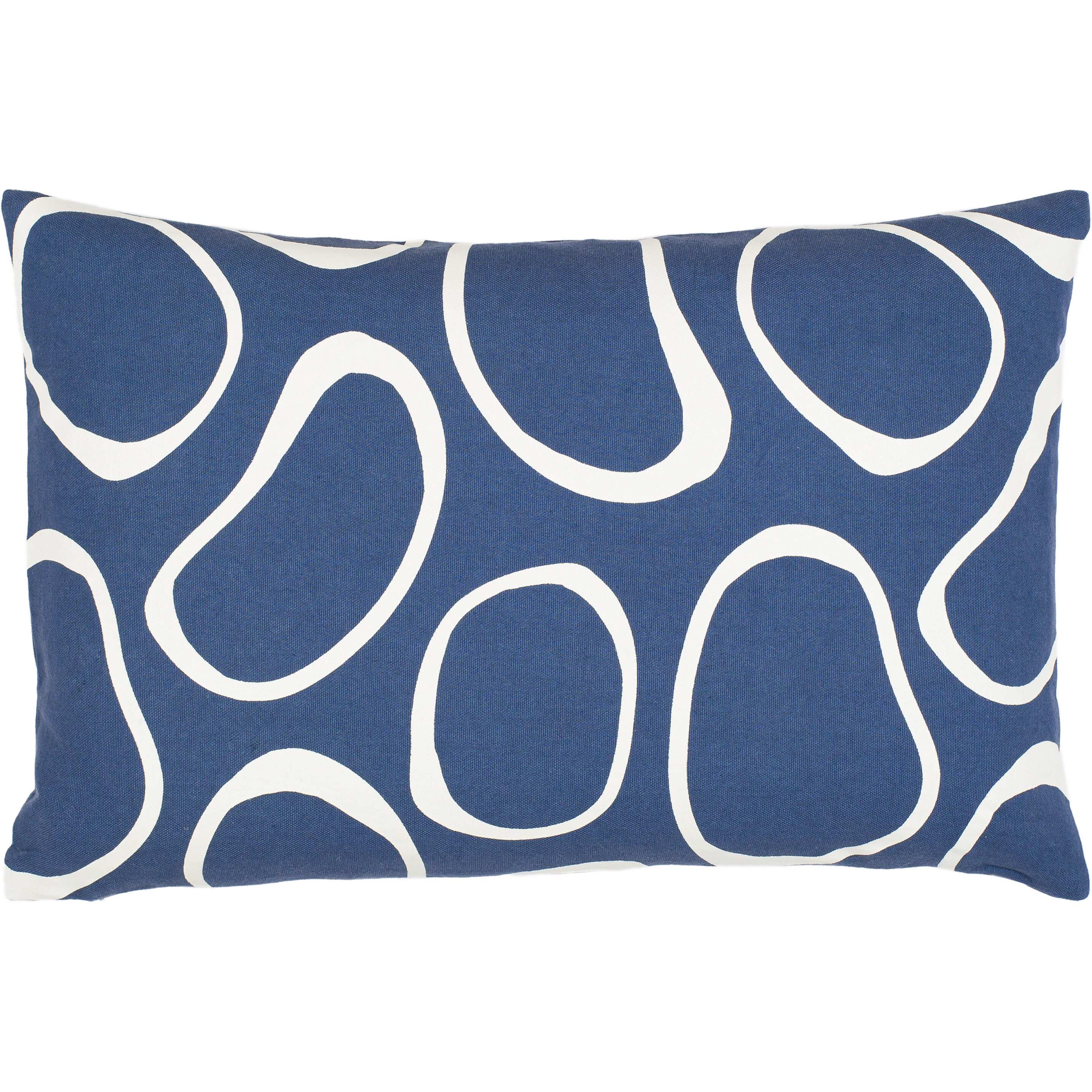 Lachen 20 inch Dark Blue Pillow Kit in 13 x 20, Lumbar