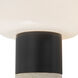 Niko 7.5 inch 3 watt Urban Bronze Table Lamp Portable Light
