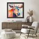 Animals Collection Angled Profile In A Dark Wood Framed Art